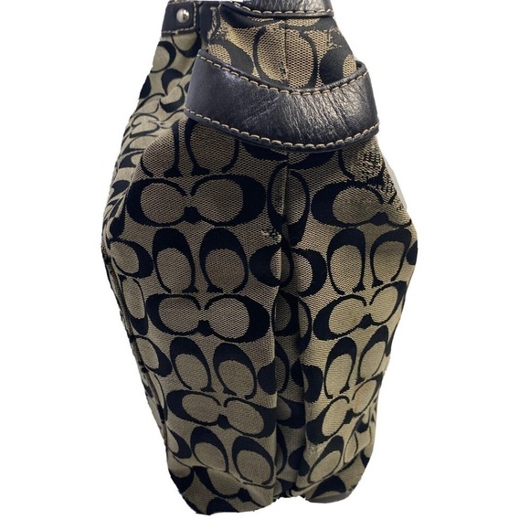 Coach Penelope Bag, Signature Canvas, Black & Gray (F14690) - Picture 4 of 5